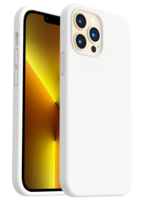 COVER OEM IPHONE 13 PRO MAX IN SILICONE WHITE