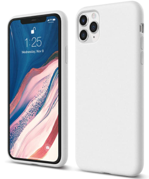 COVER OEM IPHONE 11 PRO MAX IN SILICONE WHITE