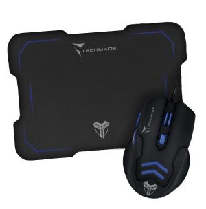 Mouse + Tappetino Gaming Techmade Tm-M016-Bl