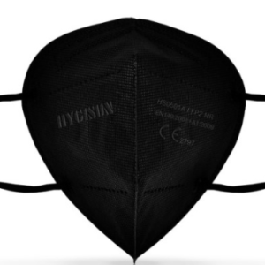 MASCHERE RESPIRATORIE FFP2 HYGISUN NERE - CONFEZIONE DA 6PZ