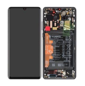 RICAMBIO DISPLAY LCD HUAWEI P30 PRO BLACK CON BATTERIA 02352PBT