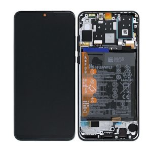 RICAMBIO DISPLAY LCD HUAWEI P30 LITE BLACK (MAR-LX1A MAR-LX1B) CON BATTERIA 02352RPW