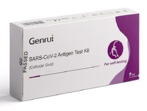 TEST RAPIDO AUTO DIAGNIOSTICO SELF TEST GENRUI BIOTECH (COLLOIDAL GOLD) 1PZ