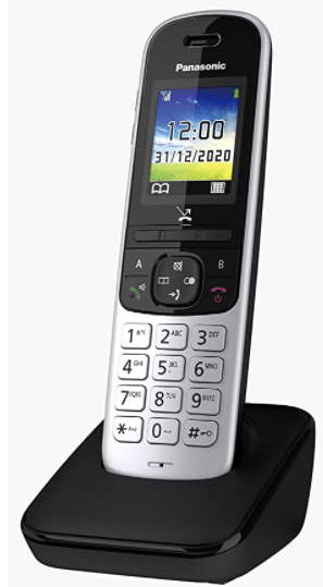 CORDLESS PANASONIC SENIOR KX-TGH710JTB BLACK