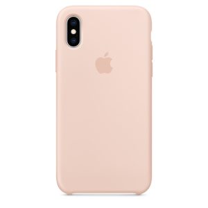 COVER OEM IPHONE X/XS IN SILICONE PINK