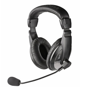 CUFFIE + MICROFONO TRUST QUASAR HEADSET 21661