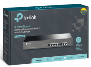 SWITCH EWENT 8 PORTE GIGABIT 8POE 126W TL-SG1008MP