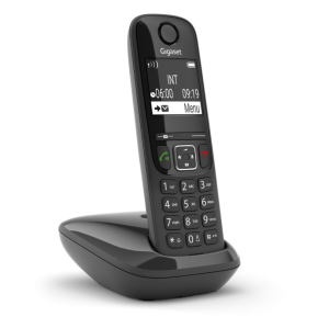 CORDLESS SIEMENS GIGASET AS690 BLACK