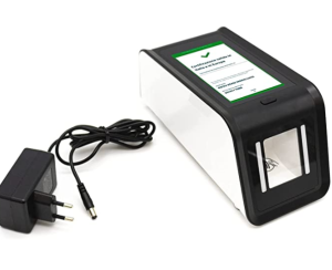 LETTORE GREEN PASS C19 CON STAMPA ECOSAGILE