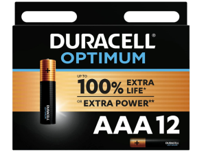 BATTERIA MINISTILO AA ALCALINA 4PZ DURACELL OPTIMUM MX2400