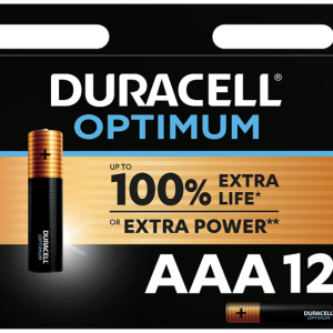 BATTERIA MINISTILO AA ALCALINA 4PZ DURACELL OPTIMUM MX2400