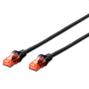 CAVO RETE SLIM UTP CAT 6 2MT EWENT IM1014 NERO
