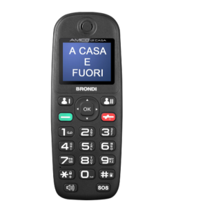 CELLULARE BRONDI AMICO DI CASA BLACK ITALIA
