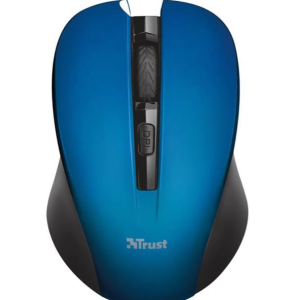 MOUSE OTTICO WIRELESS SILENT CLICK TRUST MYDO BLUE 21870