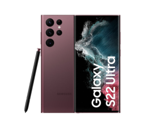 CELLULARE SAMSUNG S908 GALAXY S22 ULTRA 5G 128GB BURGUNDY EUROPA