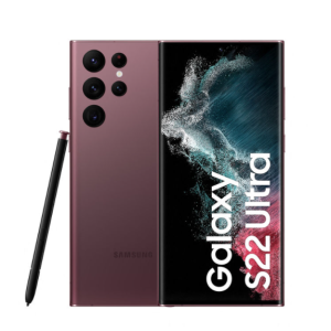 CELLULARE SAMSUNG S908 GALAXY S22 ULTRA 5G 128GB BURGUNDY EUROPA