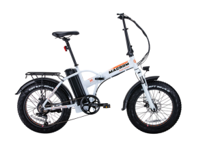 Bicicletta Elettrica Macrom Fat E-Bike Cervinia White