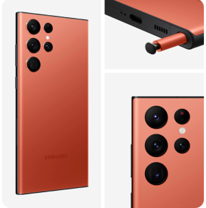 CELLULARE SAMSUNG S908 GALAXY S22 ULTRA 5G 512GB BURGUNDY ITALIA