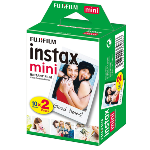 Pellicola Fotografica Fujifilm Instax Mini Glossy 2 Pacchi Da 10 Fogli