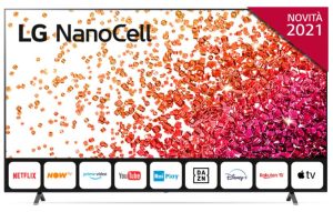 TV NANOCELL 70" LG 4K 70NANO753PA SMART TV EUROPA BLACK