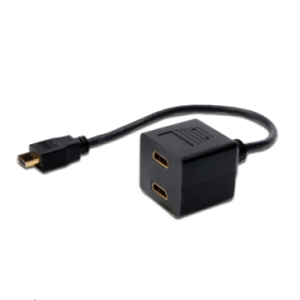 CAVO HDMI SDOPPIATORE DA 1P M A 2P EWENT CC-130303-002-N-B