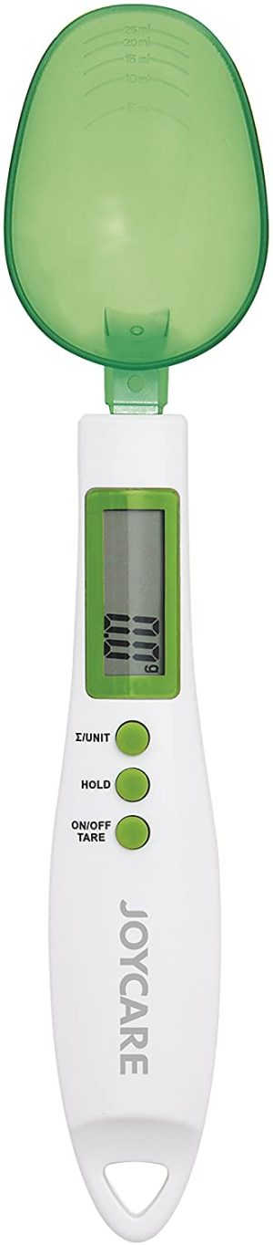 CUCCHIAIO PESA ALIMENTI JOYCARE JC-634 WHITE/GREEN