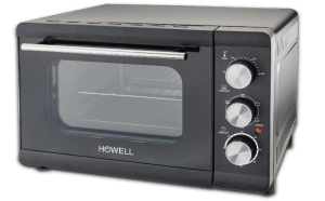 FORNO ELETTRICO VENTILATO 30LT HOWELL HO.FE3021LPN NERO