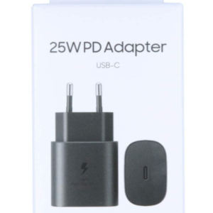 Caricabatteria Da Rete Samsung Super Fast Charging 25w Usb-C Ep-Ta800nbegeu Black.