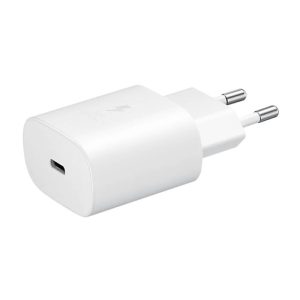 CARICABATTERIA DA RETE SAMSUNG SUPER FAST CHARGING 25W USB-C EP-TA800NWEGEU WHITE.