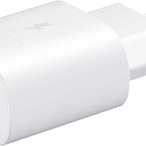 Samsung EP-TA800N Caricabatterie Super Fast Charging 25W, Porta USB-Type C (Senza Cavo), Bianco