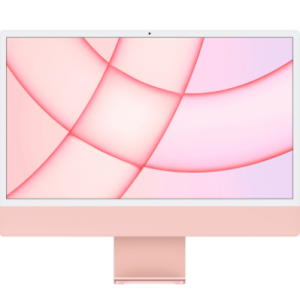 Pc Mac Apple 24" Imac Mjva3t/A Rosa