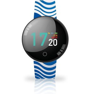 Smartwatch Joy Waterproof Con Cardio A Colori Techmade Tm-Joy-Wrt2 Blu