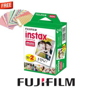 PELLICOLA FOTOGRAFICA FUJIFILM INSTAX MINI GLOSSY 20 FOGLI