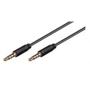CAVO AUDIO 4-PIN M/M 1.5MT EWENT EW-220114-015-N-P NERO