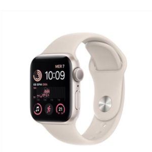 Smartwatch Apple Watch Se 2 40mm Gps Alluminio Galassia Con Cinturino Sport Galassia Mnjp3ty/A