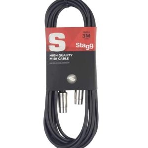 ACCESSORIO CAVO AUDIO STAGG SMD3 CAVO S SERIE MIDI 3 M
