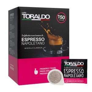 CAFFE' IN CIALDA CAFFE' TORALDO BOX DA 150 CIALDE AROMA: CLASSICA