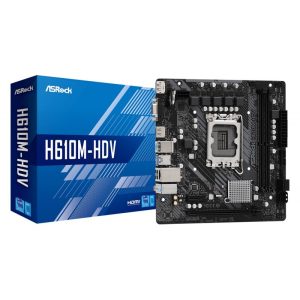 Mainboard Slga1700 Asrock H610m-Hdv 90-Mxbhs0-A0uayz