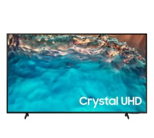 TV LED 75" SAMSUNG 4K UE75BU8072 SMART TV EUROPA BLACK