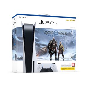 CONSOLE PS5 DIGITAL EDITION 825GB SONY WHITE + GOD OF WAR: RAGNAROK IT 711719451792