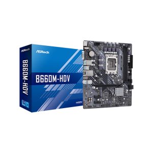 MAINBOARD SLGA1700 ASROCK B660M-HDV 90-MXBH40-A0UAYZ