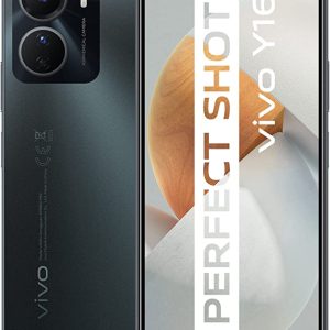 Smartphone Vivo Y16 4+128gb Duos Black Italia