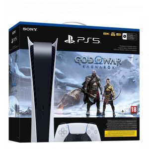 CONSOLE PS5 DIGITAL EDITION 825GB SONY WHITE + GOD OF WAR: RAGNAROK EU 711719452096
