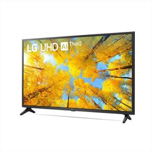 TV LED 55" LG 4K 55UQ75006LF SMART TV ITALIA BLACK