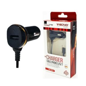 CARICATORE RAPIDO DA AUTO 12/24V 2.4A TYPE-C TECNO ACCESSORI TC-CA03