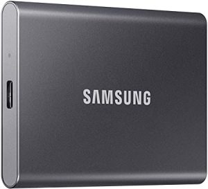 Hard Disk Ssd Esterno Usb 3.2 1tb Samsung T7 Mu-Pc1t0t/W