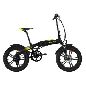 Bicicletta Elettrica Rover Fat E-Bike Explorer Black