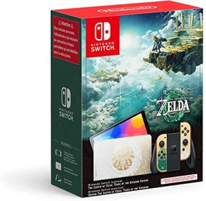 Console Nintendo Switch Oled Joy-Con Edizione Speciale The Legend Of Zelda: Tears Of Kingdom