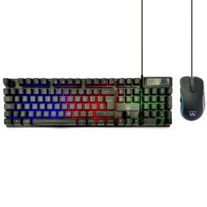 TASTIERA + MOUSE OTTICO USB GAMING EWENT PL3200