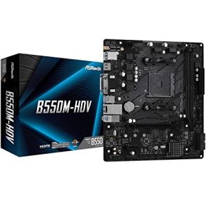 Mainboard Am4 Asrock B550m-Hdv 90-Mxbdj0-A0uayz